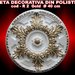 Rozeta decorativa din polistiren r-02 gold